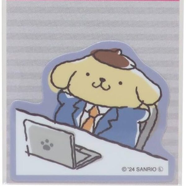 Pompompurin Office Job Sticker