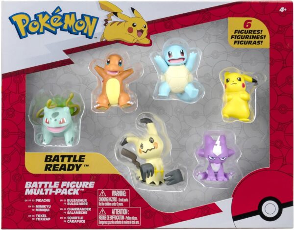 Pokemon Battle Figure Multipack 6pk