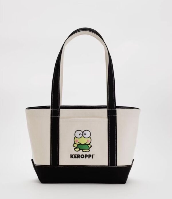 Baggu Small Keroppi Heavyweight Canvas Tote