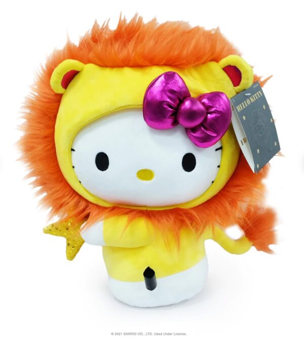 Hello Kitty Zodiac Leo Star Sign Plush