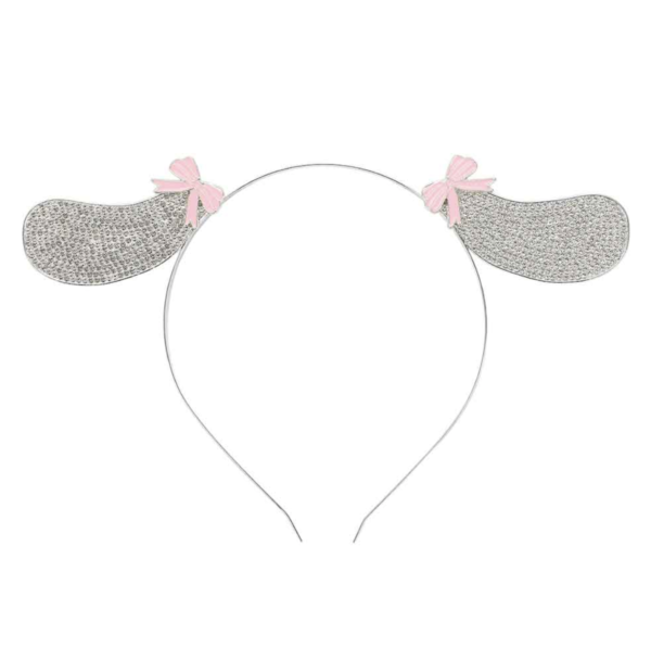 Cinnamoroll 3D Character Ears White Glitzy Cosplay Headband