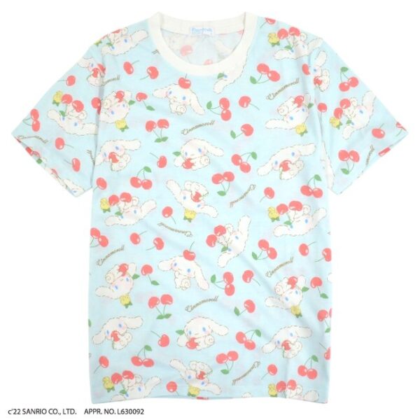 Cinnamoroll Cherries Allover Print T-shirt (L)