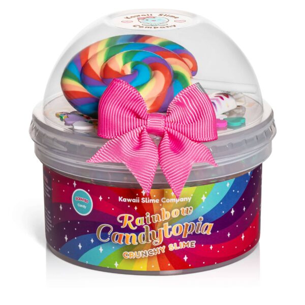 Rainbow Candytopia Crunchy Slime (Kawaii Slime Company)