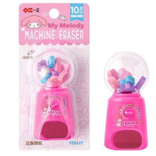 My Melody Machine Eraser Dispenser