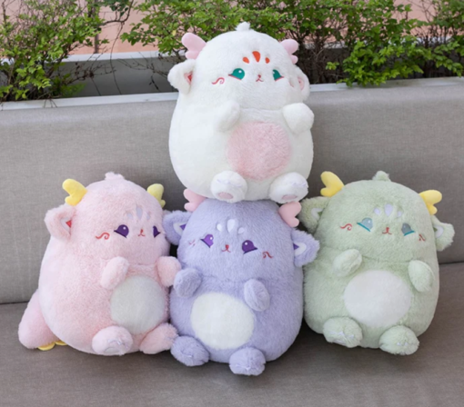 Cute Cat Dino Creatures Plush