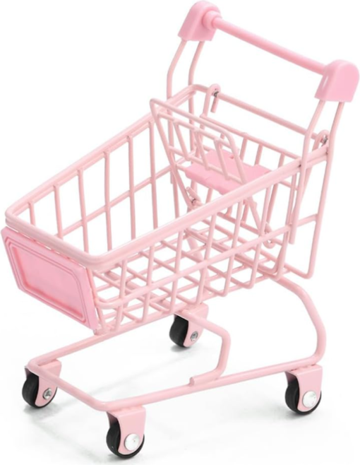 Mini Metal Shopping Carts