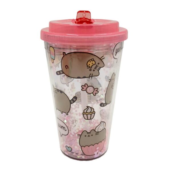 Shatterproof Pusheen Foodie Double Walled Cup & Straw