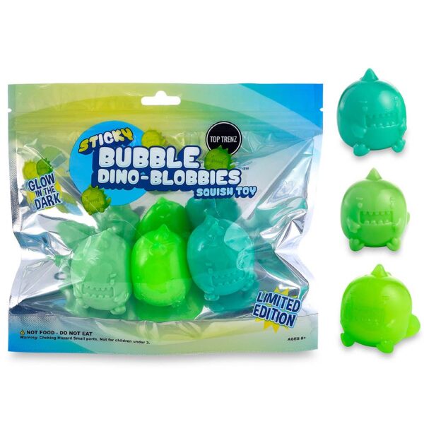 Top Trenz Inc. - Sticky Bubble Dino-Blobbies