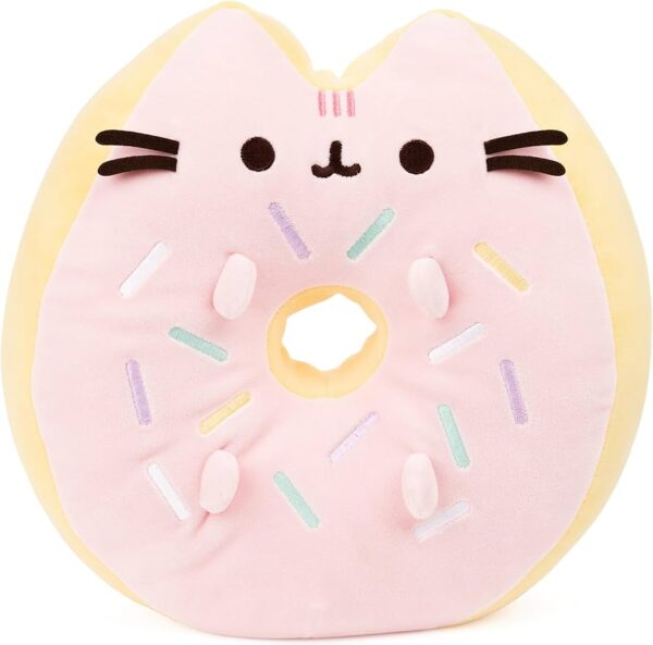 Sprinkle Donut Pusheen Squishy Plush Stuffed Animal Cat, 12 Inch