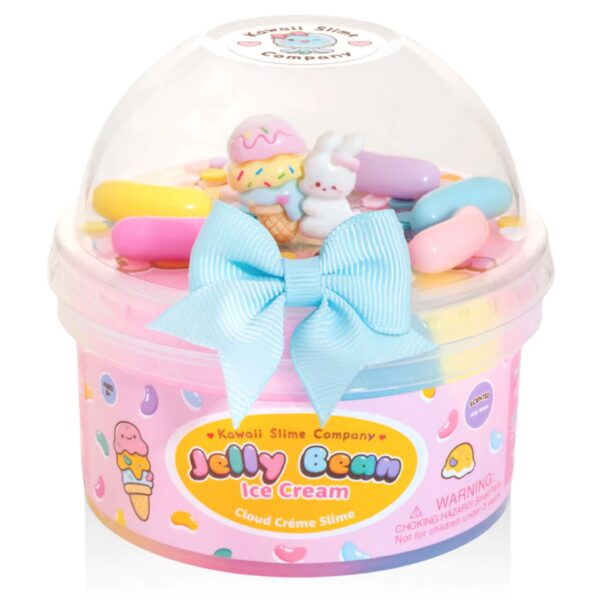 Jelly Bean Ice Cream Cloud Creme Slime (Kawaii Slime Company)