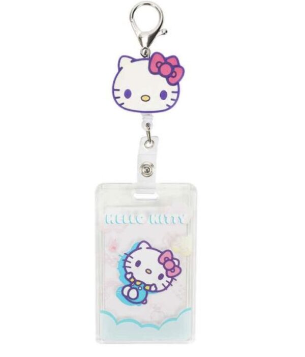 Hello Kitty Clouds 22” Retractable Lanyard