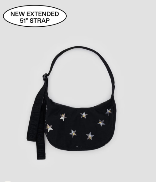 Baggu Small Nylon Crescent Bag | Stars