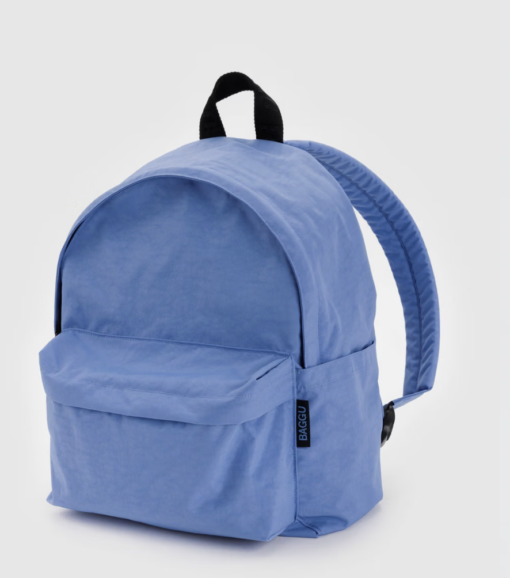 Baggu Medium Nylon Backpack | Pansy Blue