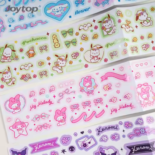 Joytop Sanrio Flower Town Series Stickers