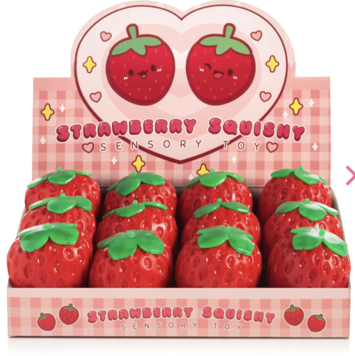 Strawberry Squishy Sensory Toy