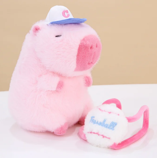 Capybara Pink Explorer 8"