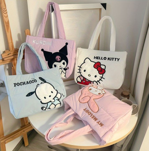 Sanrio Puffy Tote Bags