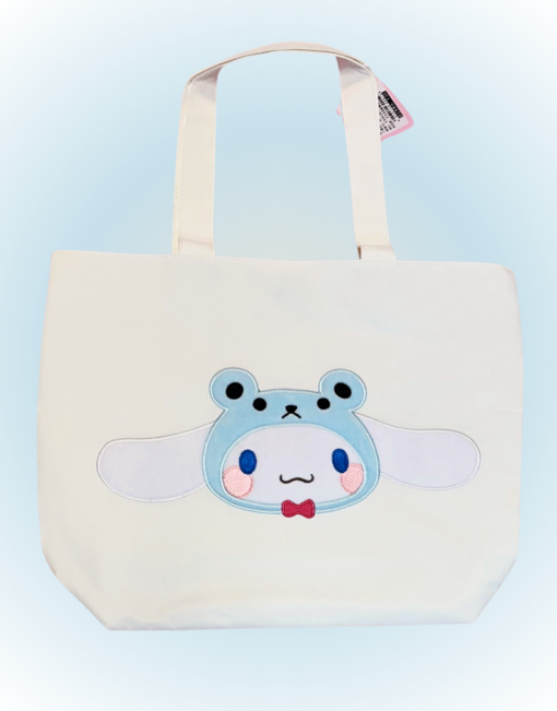 Cinnamoroll Bear Cosplay Face Tote Bag