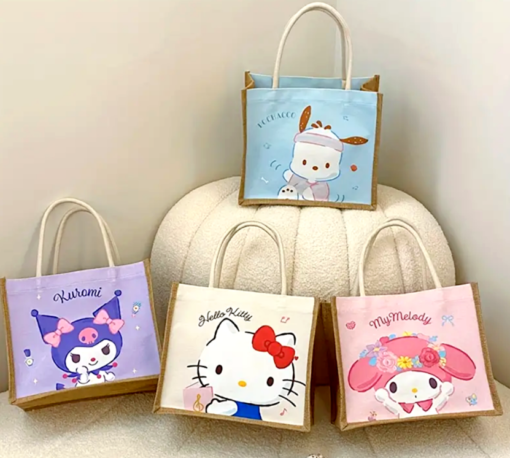 Sanrio Canvas Rope Tote Bags