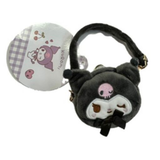 Kuromi Die Cut Mini Purse, Keychain