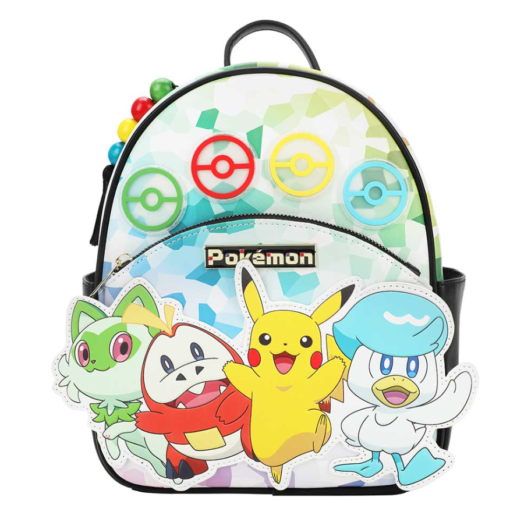 Pokemon Pikachu 3D Applique Mini-Backpack