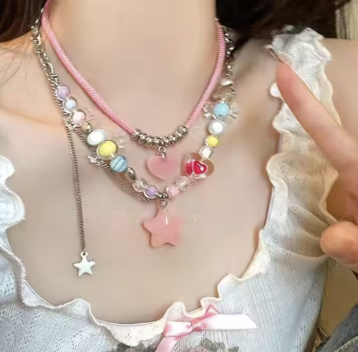 Cosmic Candy Star Necklace