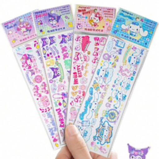 Sanrio Characters School Girl Sticker Sheet