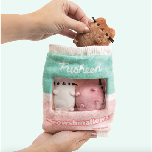 Pusheen Meowshmallows Bag of Treats with Removable Mini Plush