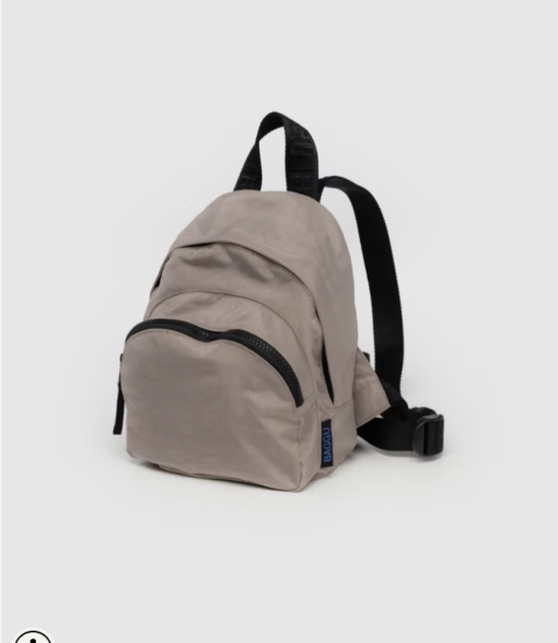 Baggu Mini Nylon Backpack| Dove