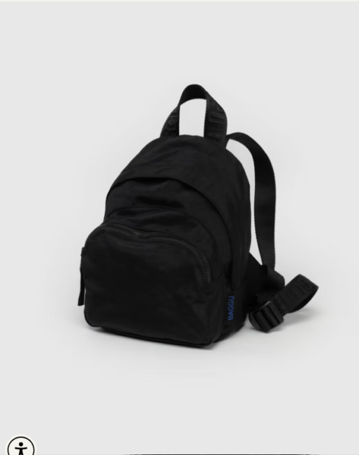 Baggu Mini Nylon Backpack | Black