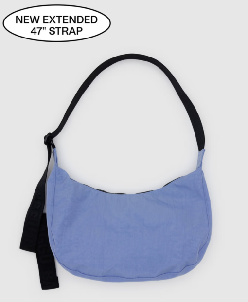 Baggu Medium Nylon Crescent Bag | Cornflower