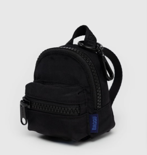 Baggu Backpack Charm | Black