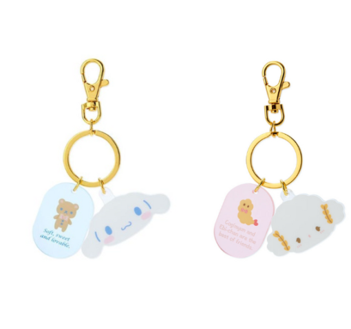 Sanrio Acrylic Face Key Ring