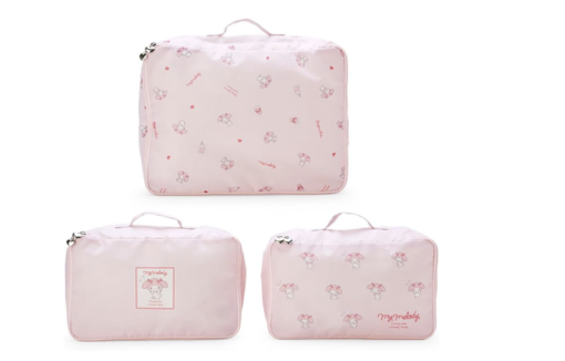 My Melody Travel Organizing Bags Set of 3