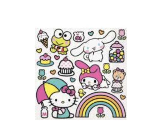 Hello Kitty & Friends Luncheon Napkins 16ct Party