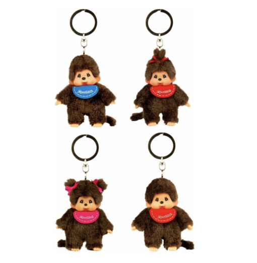 Monchhichi Plush Keychain (Styles Vary)