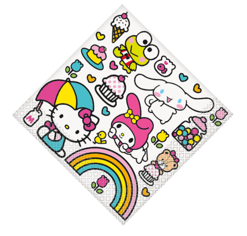 Hello Kitty & Friends Luncheon Napkins  16ct Party