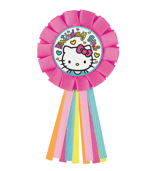 Hello Kitty and Friends Party Birthday Girl Badge Party