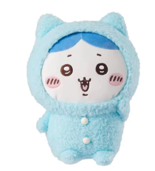 Chiikawa And Hachiware Fuzzy Pajamas Plush Doll