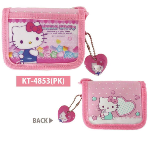 Sanrio Characters Kids Wallet With Neck Strap