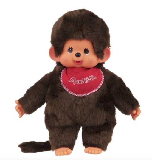 Monchhichi Large 17" Classic Red Boy in Collectible Box