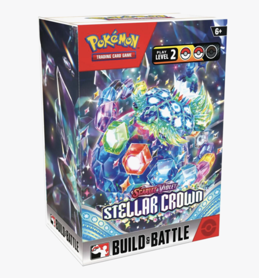 Pokemon Scarlet & Violet Stellar Crown Build & Battle Box TCG