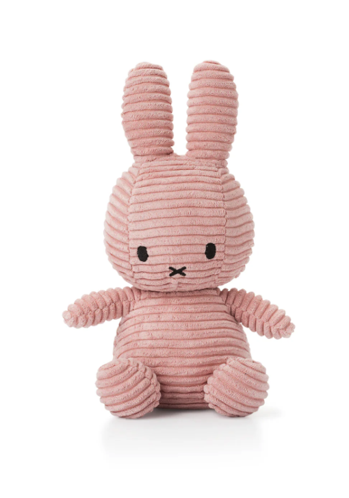 Miffy Pink ECO Corduroy Plush 9''