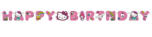 Hello Kitty And Friends Happy Birthday Banner