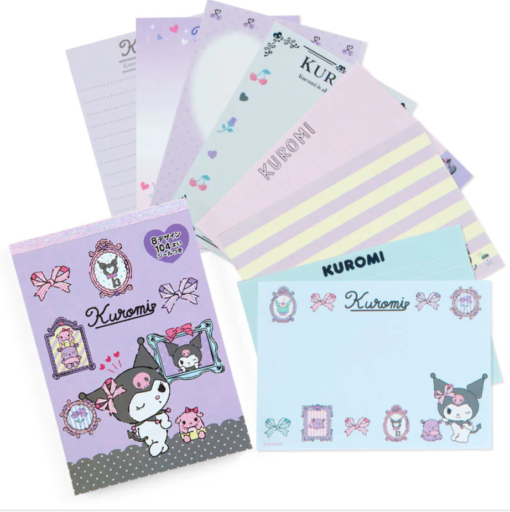 Kuromi Memo Pad Set