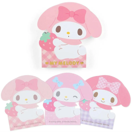My Melody Die-Cut Memo Pad