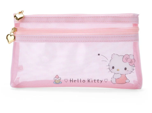 Hello Kitty Mesh Pen Pouch