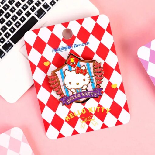 School Girl Hello Kitty Enamel Pin