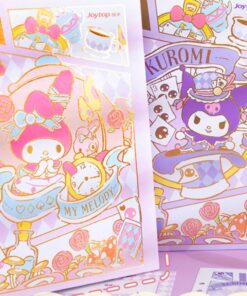 Sanrio My Melody And Kuromi Tea Party B5 Notepad