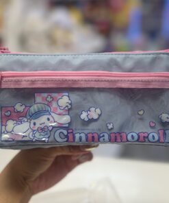 Sanrio Friends Pastel Compartment Pencil Bag